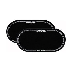 Evans EQPB2 2 Adet Patch Naylon Siyah Deri Koruyucu Twın Pedal