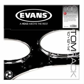 Evans ETP-EC1CTD-S 12+13+16 Tom Kumlu Frosted Standart Davul Derisi