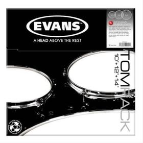 Evans ETP-EC1CTD-S 12+13+16 Tom Kumlu Frosted Standart Davul Derisi
