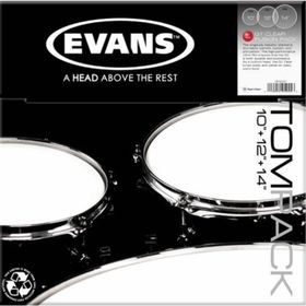 Evans ETP-EC1CTD-S 12+13+16 Tom Kumlu Frosted Standart Davul Derisi