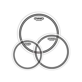 Evans ETP-EC2SCLR-F 10+12+14 Tom Clear Fusıon Kit Ringli Davul Derisi