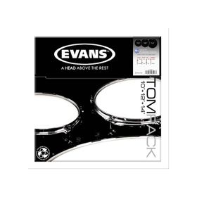Evans ETP-ONX2-F 10+12+14 Tom Kumlu Siyah Fusıon Kitli Davul Derisi