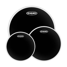 Evans ETP-ONX2-R 10+12+16 Tom Kumlu Siyah Rock Kit Çift Katlı Davul Derisi