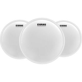 Evans ETP-UV1-F 10+12+14 Tom Kumlu Beyaz Fusıon Kitli Davul Derisi