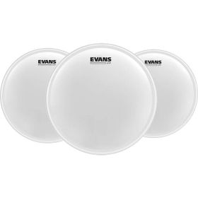 Evans ETP-UV1-F 10+12+14 Tom Kumlu Beyaz Fusıon Kitli Davul Derisi