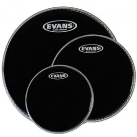 Evans ETPCHR-R 10+12+16 Black Chrome Tom Clear Rock Kitli Davul Derisi