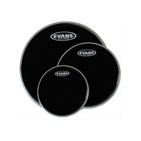 Evans ETPCHR-R 10+12+16 Black Chrome Tom Clear Rock Kitli Davul Derisi