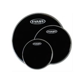 Evans ETPCHR-R 10+12+16 Black Chrome Tom Clear Rock Kitli Davul Derisi