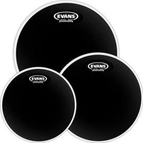 Evans ETPCHR-S 12+13+16 Black Chrome Tom Clear Standart Davul Derisi