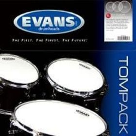 Evans ETPG1CLR-R 10+12+16 G1 Tom Clear Rock Kit Tek Kat Davul Derisi