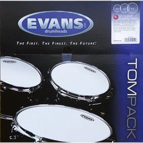 Evans ETPG1CLRF 10+12+14 G1 Tom Clear Fusıon Kit Tek Kat Davul Derisi