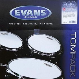 Evans ETPG1CLRF 10+12+14 G1 Tom Clear Fusıon Kit Tek Kat Davul Derisi