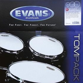 Evans ETPG1CLRF 10+12+14 G1 Tom Clear Fusıon Kit Tek Kat Davul Derisi