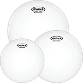 Evans ETPG1CTDF 10+12+14 G1 Tom Kumlu Beyaz Fusıon Kit Davul Derisi