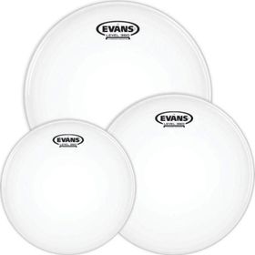 Evans ETPG1CTDF 10+12+14 G1 Tom Kumlu Beyaz Fusıon Kit Davul Derisi