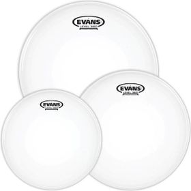 Evans ETPG1CTDF 10+12+14 G1 Tom Kumlu Beyaz Fusıon Kit Davul Derisi
