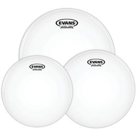Evans ETPG2CTDS 12+13+16 G2 Tom Kumlu Beyaz Fusıon Kit Çift Kat Davul Derisi