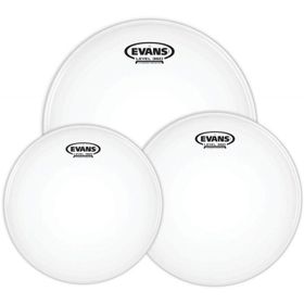 Evans ETPG2CTDS 12+13+16 G2 Tom Kumlu Beyaz Fusıon Kit Çift Kat Davul Derisi