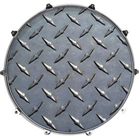Evans INK20TXTDMNDPL Deri 20 Texture Diamond Plate Bas Davul