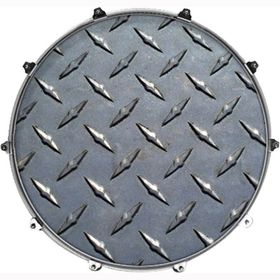 Evans INK20TXTDMNDPL Deri 20 Texture Diamond Plate Bas Davul