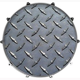 Evans INK20TXTDMNDPL Deri 20 Texture Diamond Plate Bas Davul