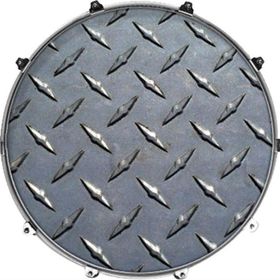 Evans INK20TXTDMNDPL Deri 20 Texture Diamond Plate Bas Davul
