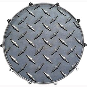 Evans INK20TXTDMNDPL Deri 20 Texture Diamond Plate Bas Davul