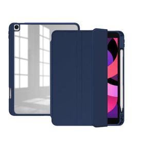Evastore Apple iPad 10.2 2021 9. Nesil Nort Arkası Şeffaf Standlı Kılıf