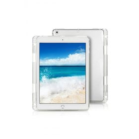 Evastore Apple iPad 2 3 4 Kalemli Tablet Silikon Şeffaf Kılıf