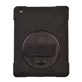 Evastore Apple iPad 6 Air 2 Defender Tablet Silikon Siyah Kılıf