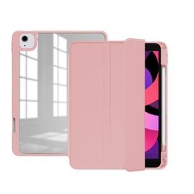 Evastore Apple iPad Air 10.9 2022 5. Nesil Kılıf Nort Arkası Şeffaf Standlı Kılıf