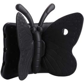Evastore Apple iPad Mini 5 Siyah Butterfly Standlı Tablet Kılıf