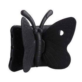 Evastore Apple iPad Mini 5 Siyah Butterfly Standlı Tablet Kılıf