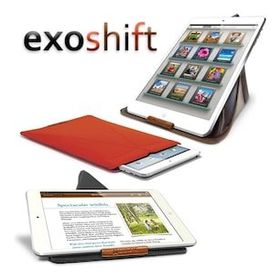Evastore Apple iPad Mini Exogear Marka Exoshift Stand Kahverengi Kılıf