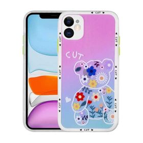 Evastore Apple iPhone 11 Kamera Korumalı Desenli Sert Hess Kapak Kılıf