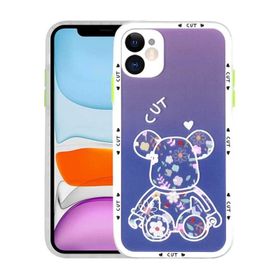 Evastore Apple iPhone 11 Kamera Korumalı Desenli Sert Hess Kapak Kılıf