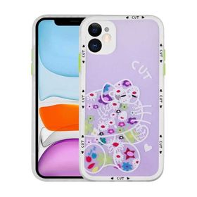 Evastore Apple iPhone 11 Kamera Korumalı Desenli Sert Hess Kapak Kılıf