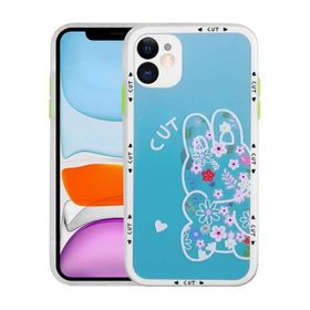 Evastore Apple iPhone 11 Kamera Korumalı Desenli Sert Hess Kapak Kılıf