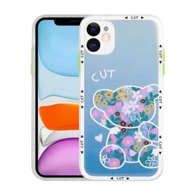 Evastore Apple iPhone 11 Kamera Korumalı Desenli Sert Hess Kapak Kılıf