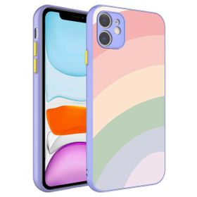 Evastore Apple iPhone 11 Kamera Korumalı Renkli Temperli X-Cam Kapak Kılıf