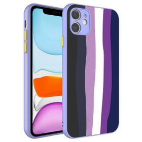 Evastore Apple iPhone 11 Kamera Korumalı Renkli Temperli X-Cam Kapak Kılıf