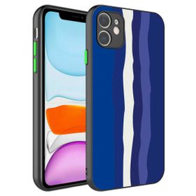 Evastore Apple iPhone 11 Kamera Korumalı Renkli Temperli X-Cam Kapak Kılıf