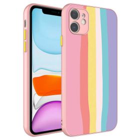 Evastore Apple iPhone 11 Kamera Korumalı Renkli Temperli X-Cam Kapak Kılıf