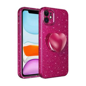 Evastore Apple iPhone 11 Kamera Korumalı Simli Pop Soketli Lüks Koton Soketli Kapak Kılıf