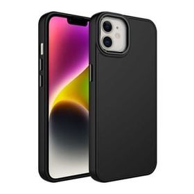 Evastore Apple iPhone 11 Metal Çerçeve ve Buton Tasarımlı Silikon Luna Kapak Kılıf
