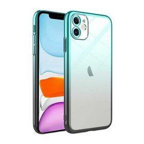 Evastore Apple iPhone 11 Parlak Renk Geçişli Kamera Korumalı Senkron Kapak Kılıf