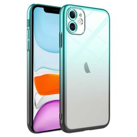 Evastore Apple iPhone 11 Parlak Renk Geçişli Kamera Korumalı Senkron Kapak Kılıf