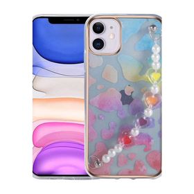 Evastore Apple iPhone 11 Pilla Boncuklu Desenli Kapak Kılıf