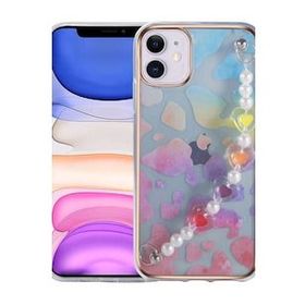 Evastore Apple iPhone 11 Pilla Boncuklu Desenli Kapak Kılıf