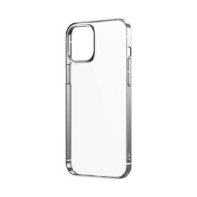 Evastore Apple iPhone 11 Pixel Mor Kenarlı Şeffaf Kapak Kılıf